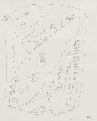 Meret Oppenheim Mondmärchen 1974